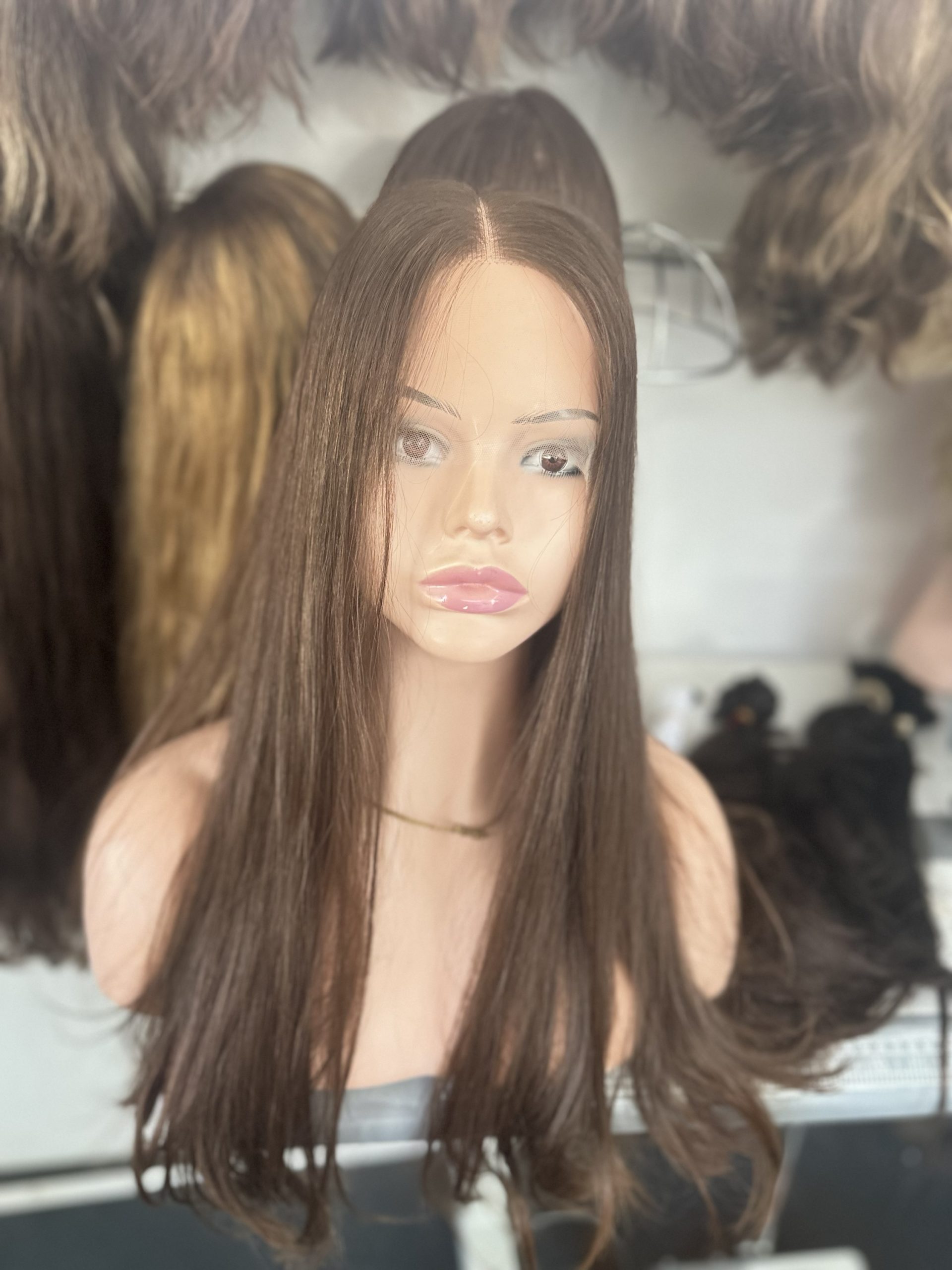 Russian Hair Lace Top wig 25” small cap - Image 3