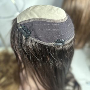 Lace Topper 8×8 , 22” , dark brown